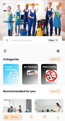 Android application Royal Life screenshort