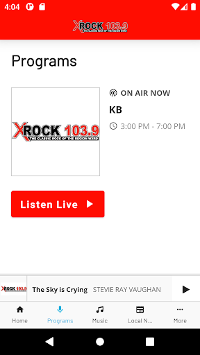 X-Rock 103.9 Screen 2