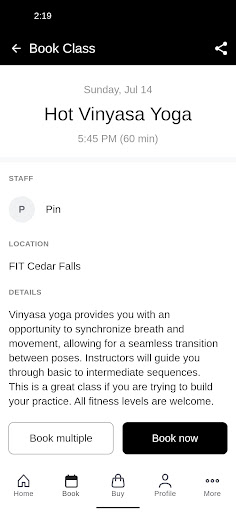 Fit! Cedar Valley Screen 3