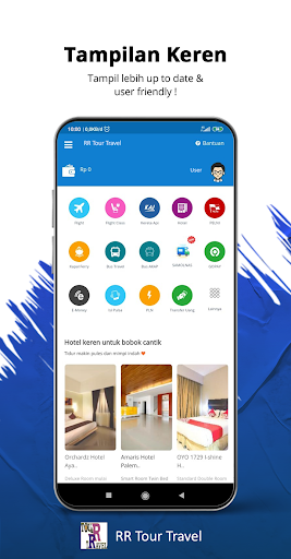 Android application RR Tour Travel screenshort