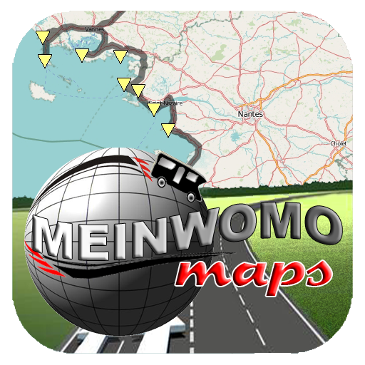 MEINWOMO maps Stellplatz App logo