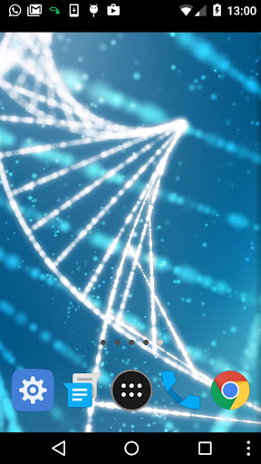 molecule live wallpaper Screen 2