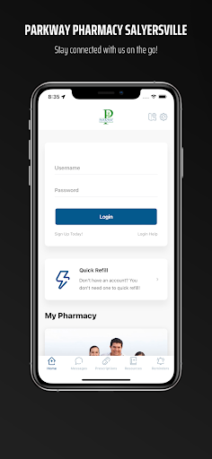 Android application Parkway Pharmacy Salyersville screenshort