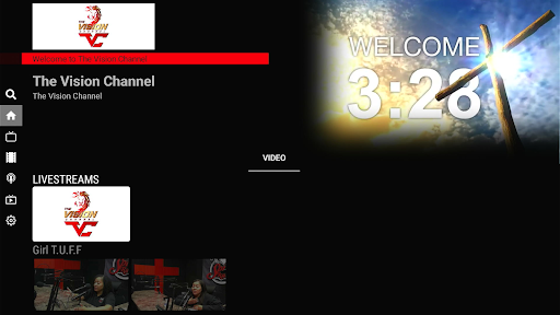 Android application The Vision Channel screenshort