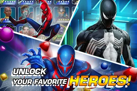 MARVEL Puzzle Quest Join the Super Hero Battle v 218.554246 Hack mod apk  (Unlimited Money) - APK PRO