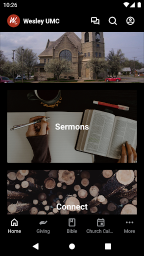 Android application Wesley UMC-Canton, IL screenshort