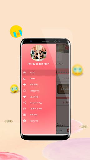 Android application Frases de decepcion frases tri screenshort