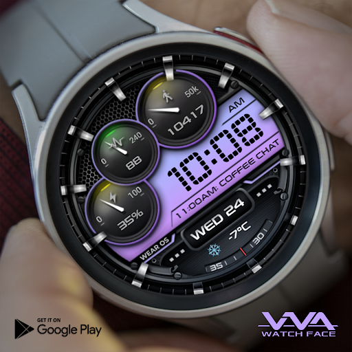 VVA64 Stylish Watch face Screen 3