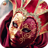 Masquerade. Venice masks icon