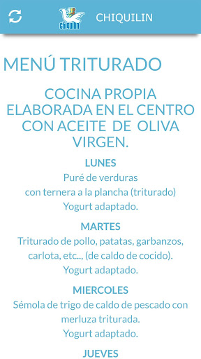 Android application C.E.I. CHIQUILIN screenshort