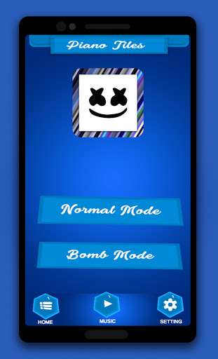 Android application Marshmello - New Piano Game screenshort