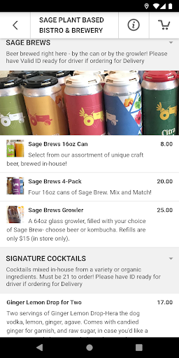 Sage Bistro Screen 3