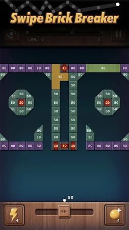 Game screenshot Swipe Brick Breaker: The Blast mod apk