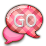 GO SMS - Plaid Explosion icon