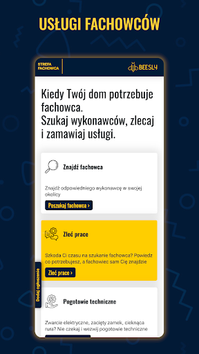 Android application Beesly screenshort