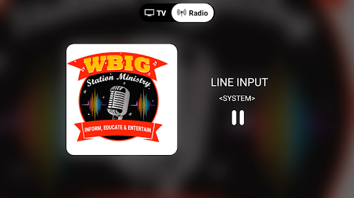 Android application WBIG Station Ministry screenshort