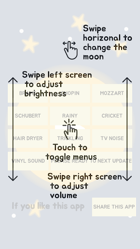 Moonlight - Lullaby, Noise Screen 3