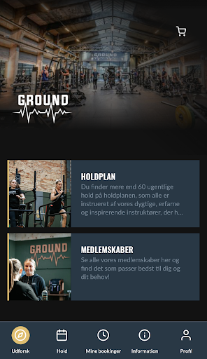 Android application Ground screenshort
