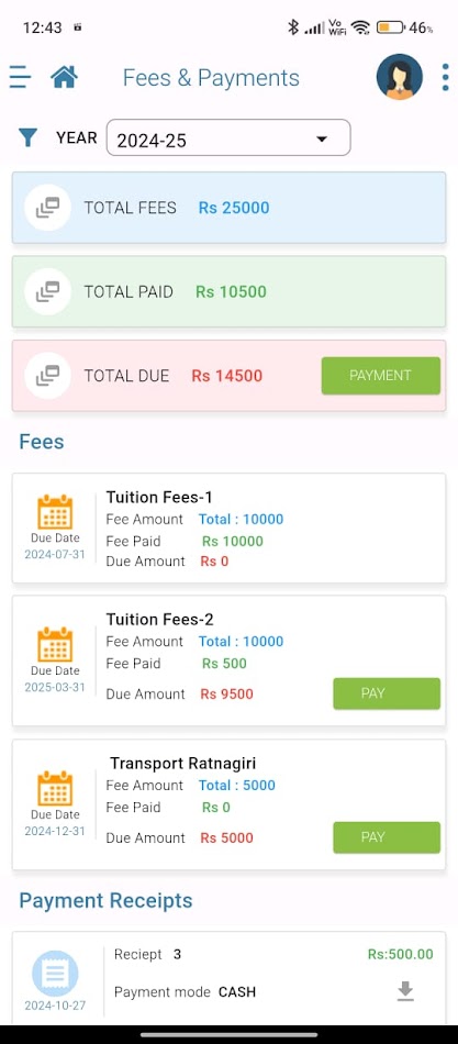 #3. Dnyankunj Vidyapeeth App (Android) بواسطة: Pramarg Softech Solutions Pvt. Ltd.