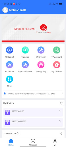 EqualizerPay⁺ Screen 2