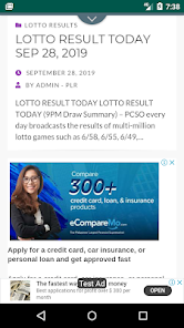 PCSO LOTTO RESULTS 1.2.0 APK + Mod (Free purchase) for Android