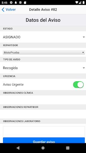 GesLaDen - Laboratorios Screen 3