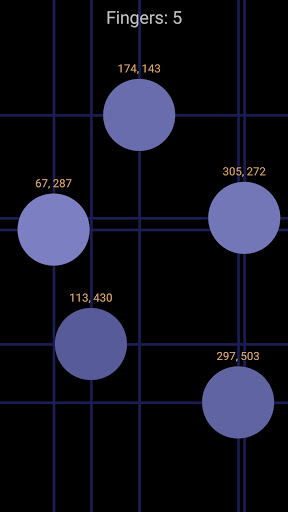 Screenshot of Touch Screen Test