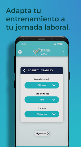 EmpresaSanaApp Screen 3
