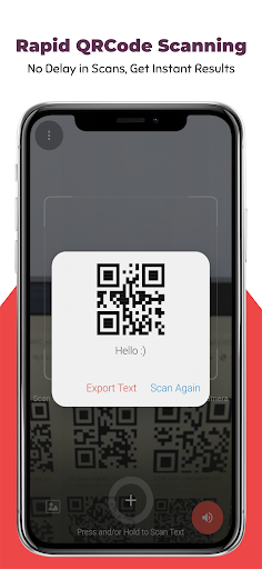 Android application QRMobile screenshort