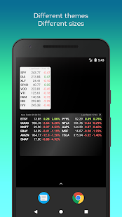 Stocks Tracker Widget (open-source)