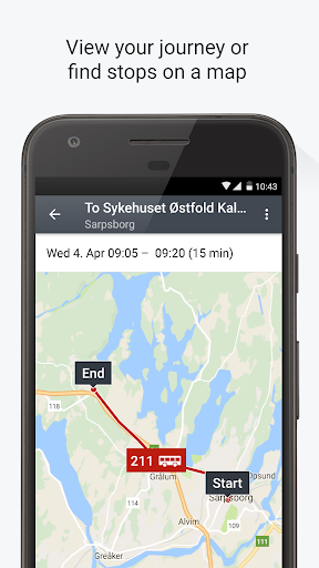 Screenshot of ØstfoldReise