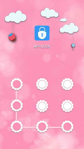 AppLock Theme Pink Sky