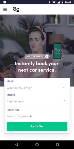 Android application AutoGuru screenshort