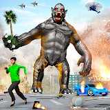 Monster Gorilla Rampage: Animal Attack Simulator icon