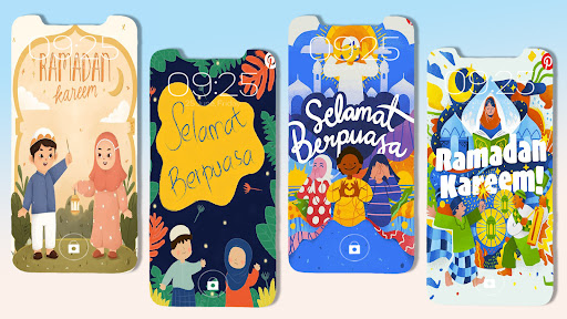 Android application Ramadhan Wallpaper Muslim screenshort