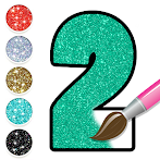 Glitter Number & ABC Coloring