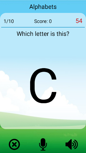 Kids Learning Test Screen 2
