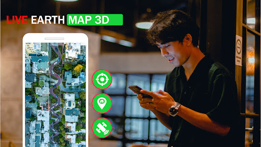 Live Earth Map, GPS Navigation Screen 3