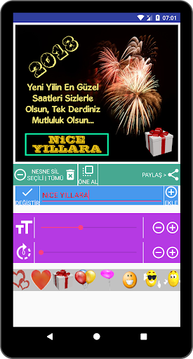 Resimli Mesajlar Oluştur