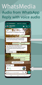 Galaxy watch online whatsapp voice message
