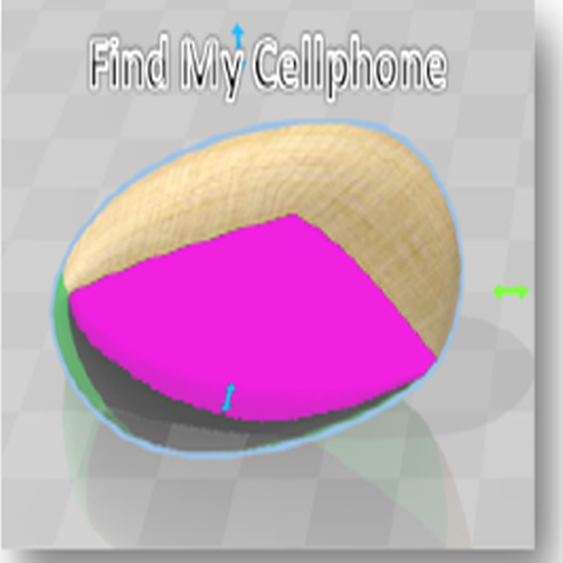 Find Cellphone English Pink. H logo