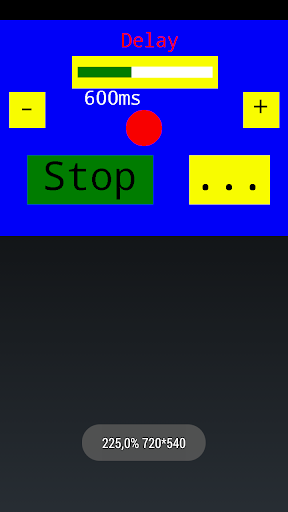 Android application BlueDisplay screenshort