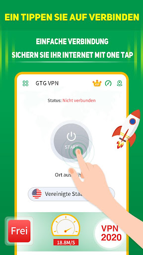 GTG VPN Fast Free Proxy screenshot 1
