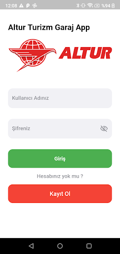 Android application Altur Garaj screenshort