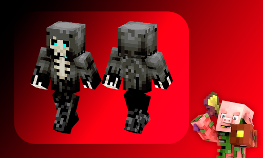 Android application Minecraft mob skins screenshort