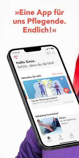 Android application LifeBonus Pflege Pro screenshort