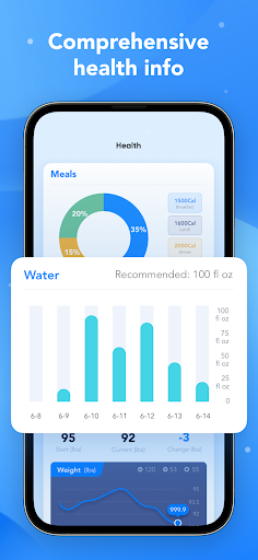 Screenshot of Water Tracker and Drink Alarm