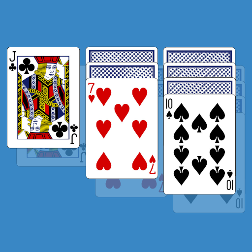 Solitaire Klondike Two Decks logo