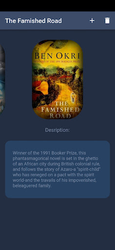 Android application AlphaReader screenshort