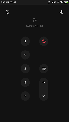Remote for Superfan Screen 2